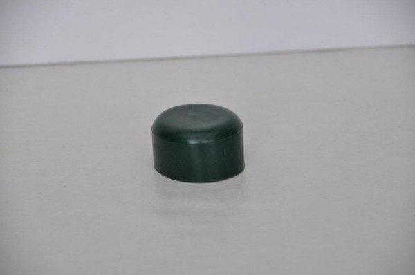 Paaldop kunststof diameter 48mm GROEN