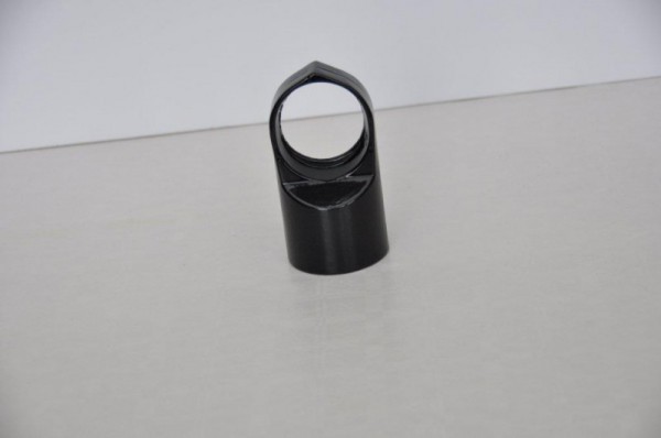 Doorvoerkop ALU 60x42 ZWART